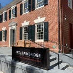 Exterior of Princeton University Art Museum building with signage.