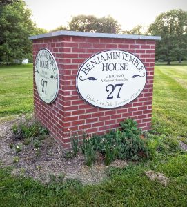 Benjamin Temple House at Drake Farm Park