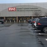 Exterior view of the RWJ Robert Wood Johnson Fitness & Wellness Center parking lot.