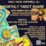 Tarot Share: Games, Readings, Conversation, monthly Sundays with Debra
